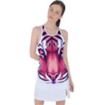 Love the tiger Racer Back Mesh Tank Top