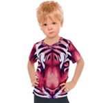 Love the tiger Kids  Sports T-Shirt