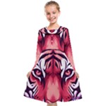 Love the tiger Kids  Midi Sailor Dress