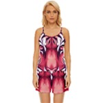 Love the tiger Satin Pajama Short Set