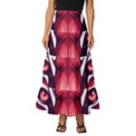 Love the tiger Tiered Ruffle Maxi Skirt