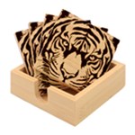 Love the tiger Bamboo Coaster Set