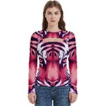 Love the tiger Women s Cut Out Long Sleeve T-Shirt