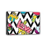 Vector Romantic Love Seamless Pattern Mini Canvas 6  x 4  (Stretched)