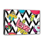 Vector Romantic Love Seamless Pattern Deluxe Canvas 18  x 12  (Stretched)