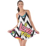 Vector Romantic Love Seamless Pattern Love the Sun Cover Up