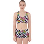 Vector Romantic Love Seamless Pattern Work It Out Gym Set
