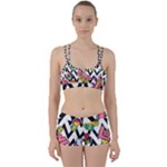 Vector Romantic Love Seamless Pattern Perfect Fit Gym Set