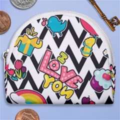 Horseshoe Style Canvas Pouch 