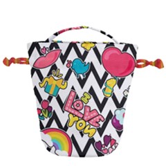 Drawstring Bucket Bag 