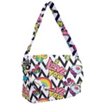 Vector Romantic Love Seamless Pattern Courier Bag