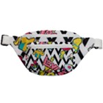 Vector Romantic Love Seamless Pattern Fanny Pack