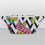 Vector Romantic Love Seamless Pattern Waist Bag 
