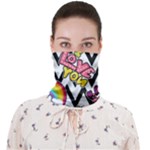 Vector Romantic Love Seamless Pattern Face Covering Bandana (Adult)