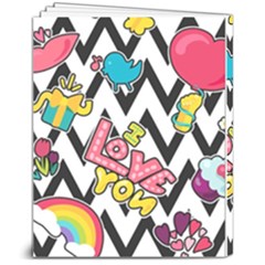 8  x 10  Softcover Notebook 