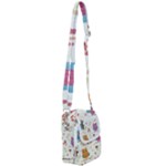 Forest Seamless Pattern With Cute Owls Shoulder Strap Belt Bag