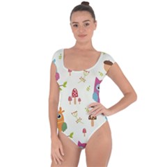 Short Sleeve Leotard  