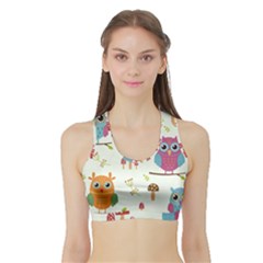 Sports Bra with Border 