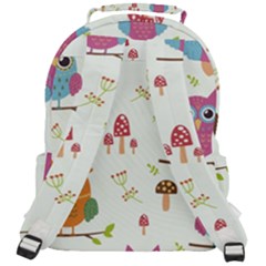 Rounded Multi Pocket Backpack 