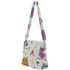 Zipper Messenger Bag 