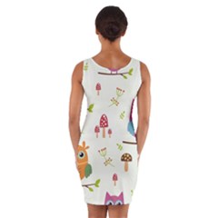Wrap Front Bodycon Dress 