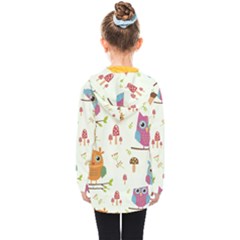 Kids  Double Breasted Button Coat 