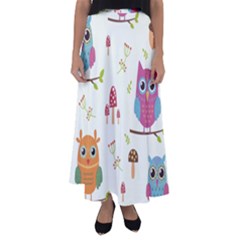 Flared Maxi Skirt 