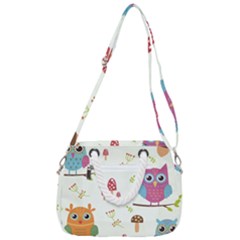 Rope Handles Shoulder Strap Bag 