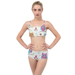 Layered Top Bikini Set 