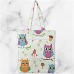 Double Zip Up Tote Bag 