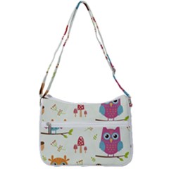 Zip Up Shoulder Bag 