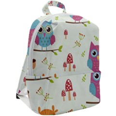 Zip Up Backpack 