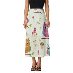 Classic Midi Chiffon Skirt 