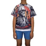 ai generator t hirt design Kids  Short Sleeve Swimwear