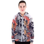 ai generator t hirt design Women s Zipper Hoodie
