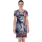 ai generator t hirt design Short Sleeve Nightdress
