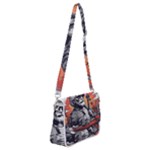 ai generator t hirt design Shoulder Bag with Back Zipper