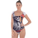 ai generator t hirt design Short Sleeve Leotard 
