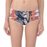 ai generator t hirt design Mid-Waist Bikini Bottoms