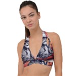 ai generator t hirt design Halter Plunge Bikini Top