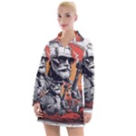 ai generator t hirt design Women s Long Sleeve Casual Dress