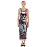ai generator t hirt design Fitted Maxi Dress