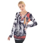 ai generator t hirt design Tie Up T-Shirt
