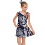 ai generator t hirt design Kids  Cap Sleeve Dress