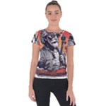 ai generator t hirt design Short Sleeve Sports Top 