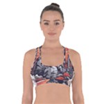 ai generator t hirt design Cross Back Sports Bra