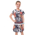 ai generator t hirt design Kids  Drop Waist Dress