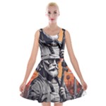 ai generator t hirt design Velvet Skater Dress
