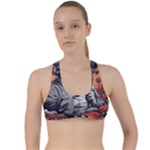 ai generator t hirt design Criss Cross Racerback Sports Bra