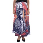 ai generator t hirt design Flared Maxi Skirt